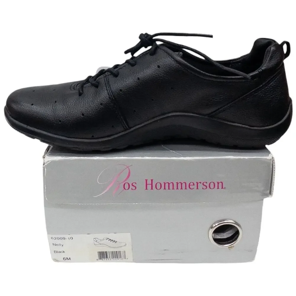 Ros Hammerson Nelly Women's Sneakers Size 6 Black Arch Support